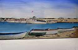 Davis Park Marina from years gone by. (Sold) prints available